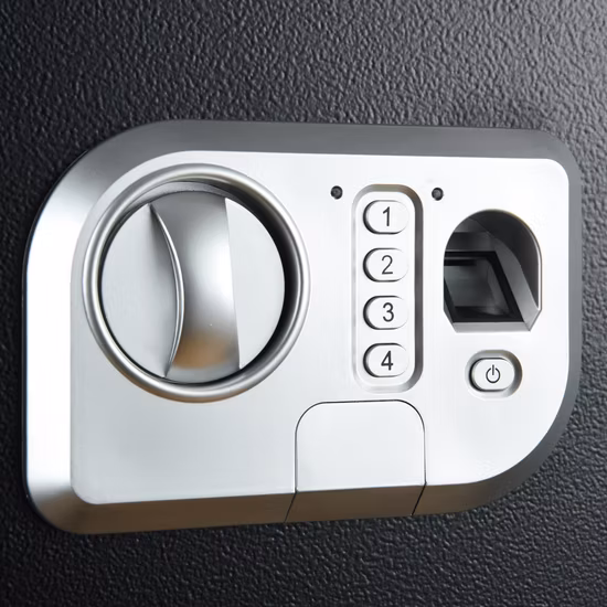 Caixa forte de acesso rápido com fechadura de combinação segura para pistola de dinheiro